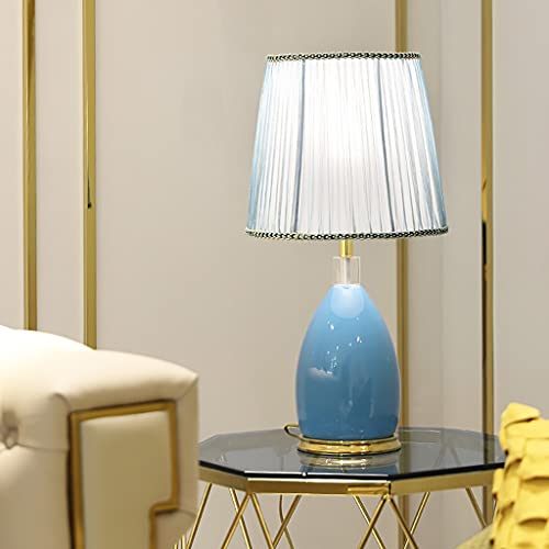 Lampe de chevet de chambre à coucher en céramique douce - 4