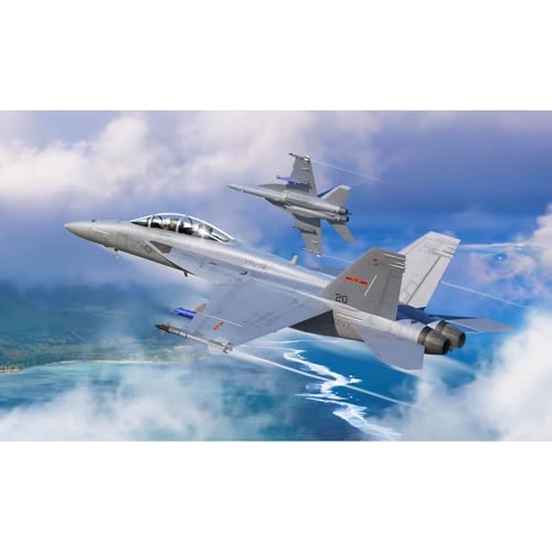 Maquette F/A-18F Super Hornet VFC-12 Trumpeter 1/48 Hobby Boss 85819 Pièces Précises sans Défaut