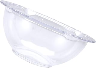 DOITOOL 1pc Lace Washbasin Beauty Tools Home Tools Plastic Wash Basin Clear Basin Outdoor Wash Basin Makeup Washbasin Pp Transparent Simple Washbasin Cleaning Basin Compact Wash Basin Spa