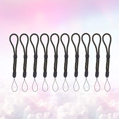 10 Pcs Alça De Celular Munhequeira Pulseira Chave Pulseiras Pulseira Antiperda Para Câmera Digital C