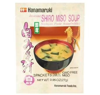 #RT Hanamaruki Instant Shiro Miso Soup 30g -Use This Mix To Make Wonderful Instant Miso Soup, With Refreshing And Flavourful White Soybean Paste