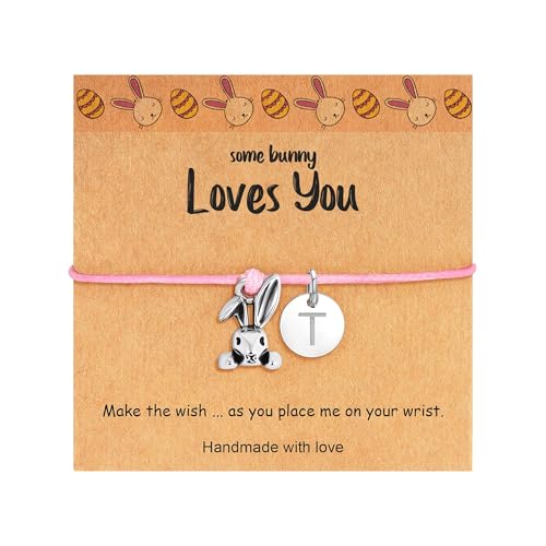 Easter Bunny Bracelet for Girls - Use Code UVQSTYAF for Discount