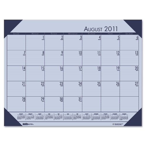 HOD012573 - EcoTones Academic Desk Pad Calendar