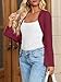 Yousify Shrugs for Women Cropped Wine Bolero Shrug Long Sleeve Y2K Tops Womens Fall Fashion 2025