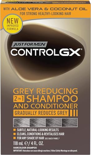 Just For Men Control GX 2-in-1 Shampoo & Conditioner, 118 ml
