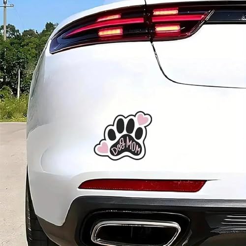 Autocollant patte de chien pour personnaliser vos fenêtres de voiture