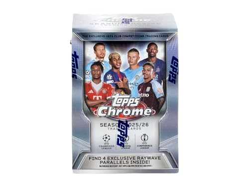 2025/26 Topps Chrome UEFA Club Competitions Soccer BLASTER