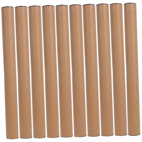 Unomor Postal Paper Tube Storage Tube Round Cardboard Mailer Document Mailers 40x4cm
