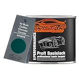 TRISTARcolor Pintura automotriz Bote listo para pulverizar para Buick/Cadillac/Chevrolet/Corvette WA387E Forest Green Metallic Pintura base 0,5L