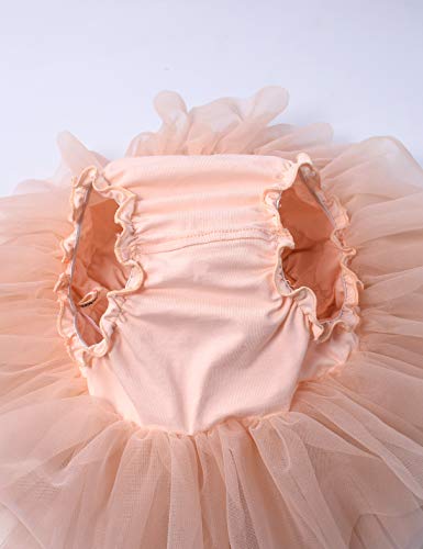 Image of Baby Girls Tutu Bloomers Diaper Cover Cotton Tulle Bloomers and Headband Set