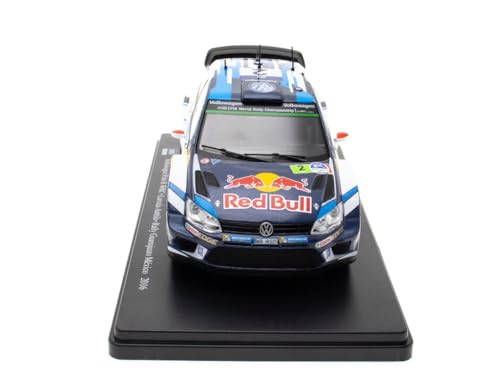 Modelo de auto escala 1:24 OPO 10 compatible Volkswagen Polo R WRC miniatura 4