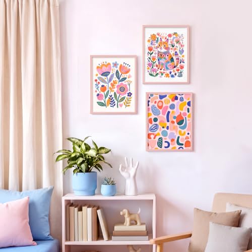Image of LaVie Home 11x14 Picture Frame for Wall Display, 11 x 14 Pink Picture Frame with HD Plexiglas, 11 by 14 Poster Frame 1 Pack, Display Frame for Vertical or Horizontal, Classic Collection