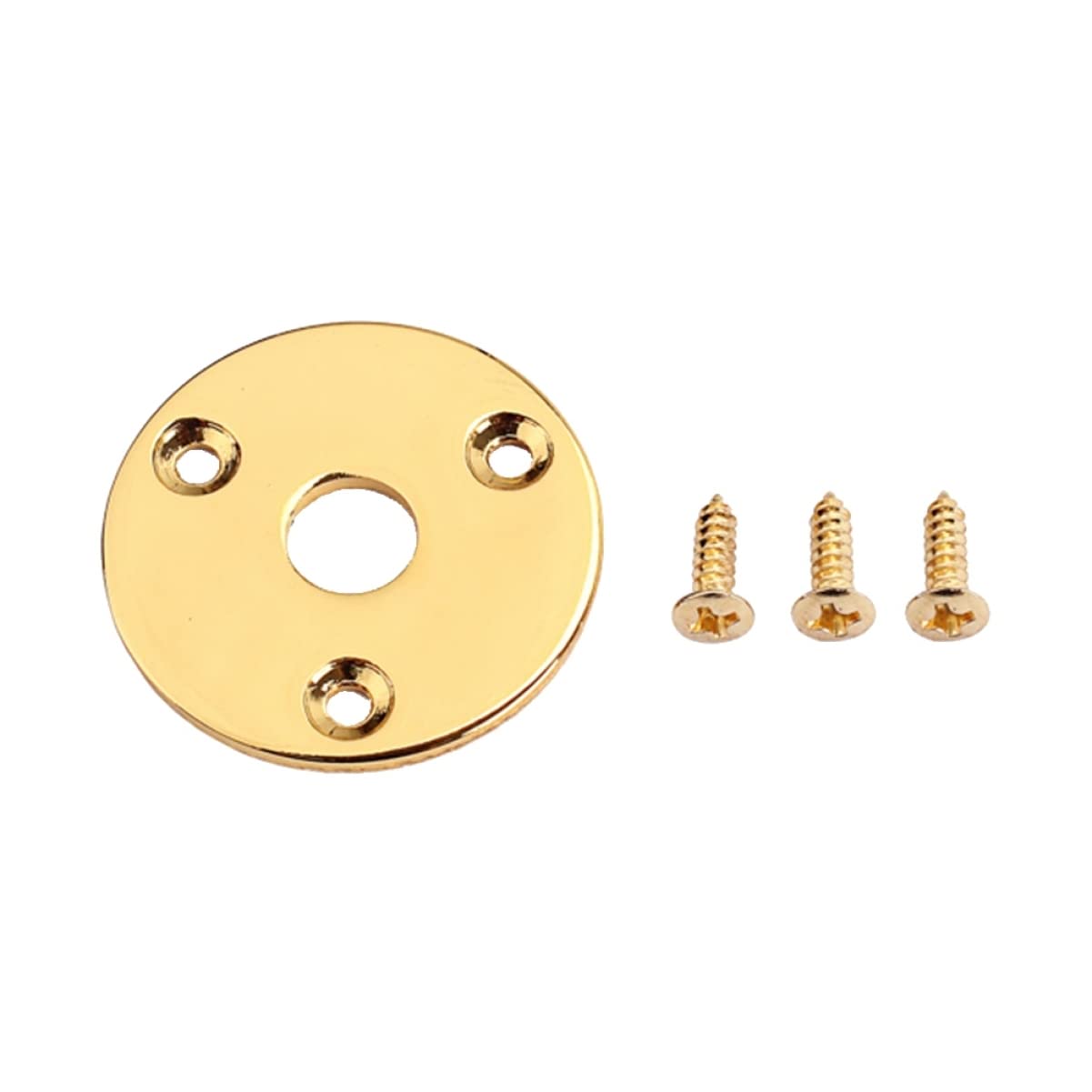 Amazon.com: Guitar Input Jack Metal Round Input Indented for
