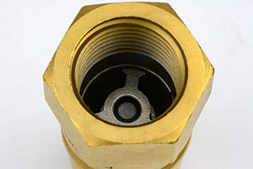 Image of TEMCo 1 /2 inch Female NPT Thread 1 /2 inch Body Pair Hydraulic Coupler ISO 7241B Poppet ValveQuick Connect for Tractors and Ag Equipment Fits Pioneer Parker Format - HF0072 (HF0070 + HF0071)
