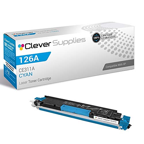 Cs Compatible Toner Cartridge Replacement For Hp Laserjet Pro 100 Color Mfp M175Nw Ce311A Cyan Hp 126A Color Laserjet Cp1020 Cp1025Nw Pro M175A Pro M175Nw Pro 100 Color Mfp M175A M175Nw #TOP10