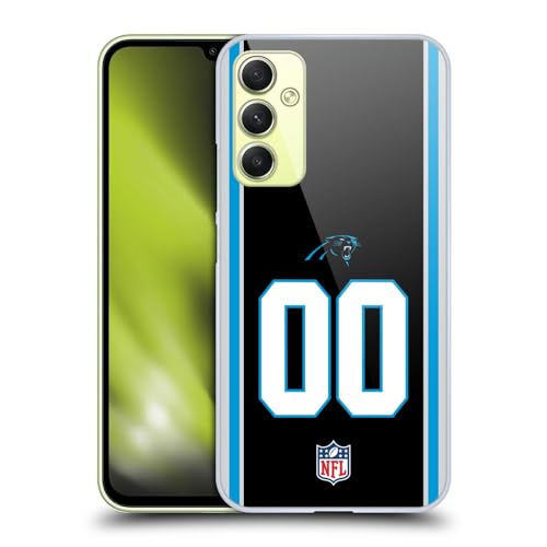 Carolina Panthers coque de protection rigide personnalisable Samsung Galaxy A34 5G