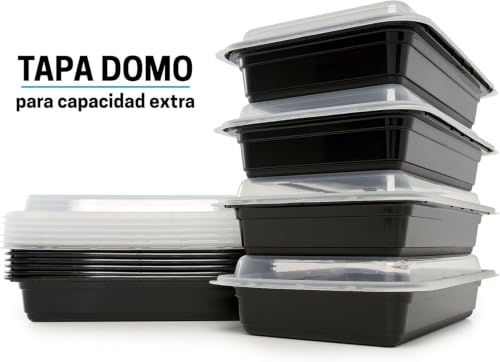 Image of Igluu Meal Prep Containers Reusable (20 Pack) 1 Compartment - 28oz