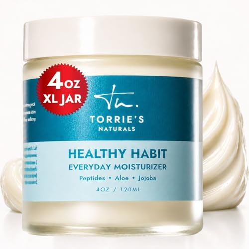 Torrie's Naturals Peptide Moisturizer for Mature Skin, B5 + Hyalu...