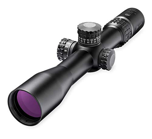Burris Optics Xtreme Tactical XTR II Precision Rifle Scope with 5X Zoom and Zero Click Stop Adjustment, 2-10x42mm, Illuminated SCR MOA Reticle (201022)