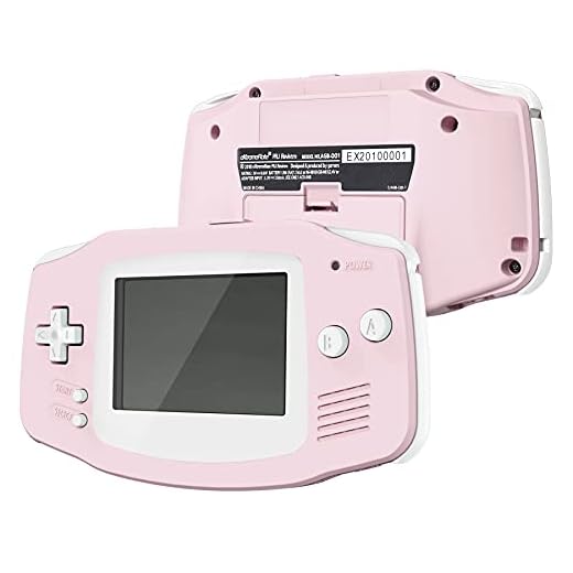 IPS Ready Upgraded eXtremeRate Carcasa para Gameboy Advance Funda Protector Placa Cubierta Shell con Botones para GBA-Compatible con IPS & LCD Estándar-NO Incluye Consola & Pantalla IPS(Rosa)