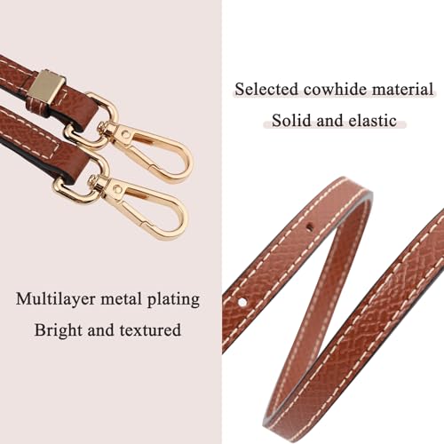 Leather Purse Straps for Longchamp Conversion Kit, Leather Handbag Crossbody Shoulder Strap Adjustable for Women4