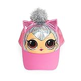 FAB Starpoint LOL Surprise! Pink Trucker Hat Cap with Silver Pom Pom - Kitty Queen