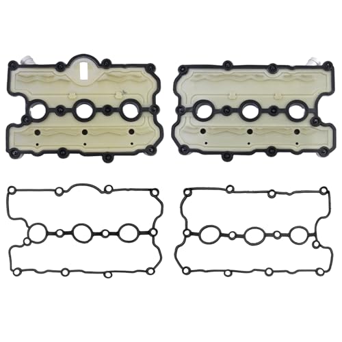 Image of VS50865R VS50541 Valve Cover Gasket Set Fit for 08-19 【Audi】 A4 /A5 /A6 /A7 /A8 /Q5 /Q7 /S4 /S5 /SQ5【Porsche】 Cayenne /Panamera 3.0L 3.2L 06E103483P, 06E103483Q, 06E103484N, 06E103484P,95810523100,95810523200