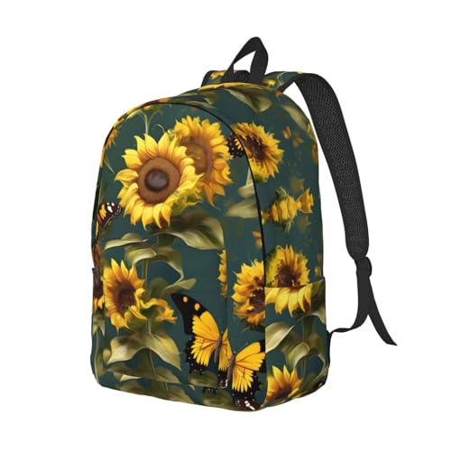 Sac à dos de voyage avec imprimé fleuri grand compartiment adulte