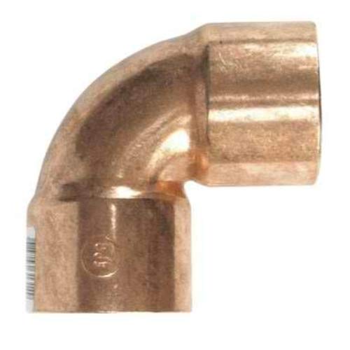 Mueller Streamline 2 in. Sweat x 2 in. Dia. Sweat Copper 90 Degree Elbow
