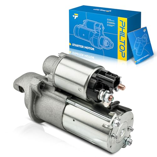 Image of PHILTOP New Starter Motor 6975N Compatible with Hyundai,2011 Sonata 2.0L(to 03 /18 /2011),2014-2019 Sonata 2.0 /2.4L Gas(from 10 /16 /2013),2014-2018 Santa Fe Sport 12V 1.2KW11 Teeth CW 6975N