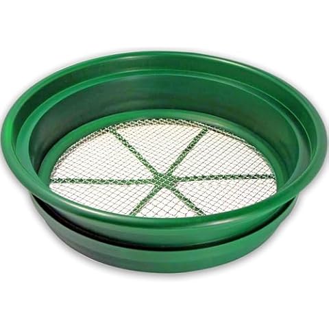 SE 13 1/4 Inch Stackable Classifier Gold Prospecting Pan Cover