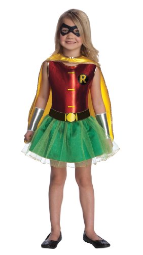 Justice League Child's Robin Tutu Dress - Medium