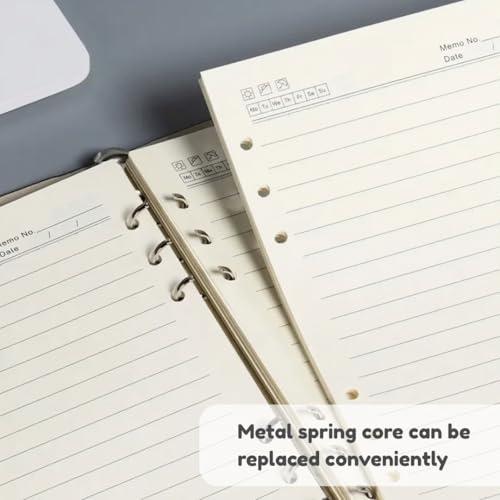 Image of Giftana Personalized Diary with Name, Personalized Office Planner Notebook Diary with Magnetic Lock, Corporate Gifts for Employee (Grey)