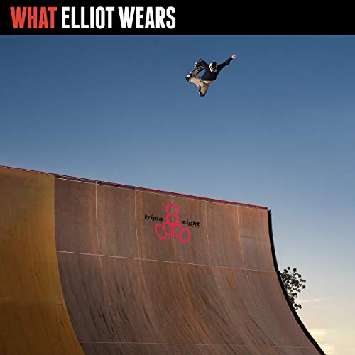 Image of Triple Eight The Certified Sweatsaver Helmet for Skateboarding, BMX, and Roller Skating, Elliot Sloan Signature Edition, Small /Medium