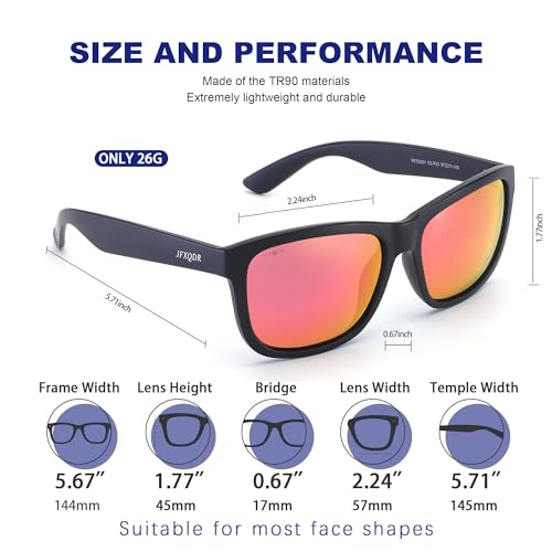 Image of Polarized Sunglasses for Women and Men, Fishing Driving Sun Glasses UV Glare Protection RFS8201