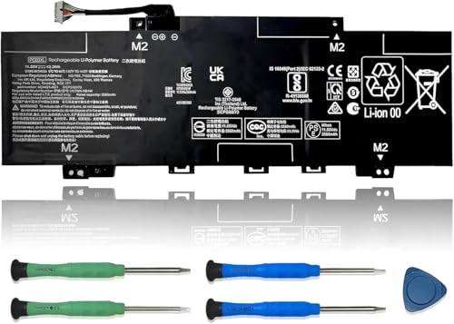 Image of PC03XL Laptop Battery Replacement for Pavilion x360 14 15 14-DY 14-BA 14-CD 14-dw 15-er Series 11.55V 43.3Wh 3560mAh 3-Cell