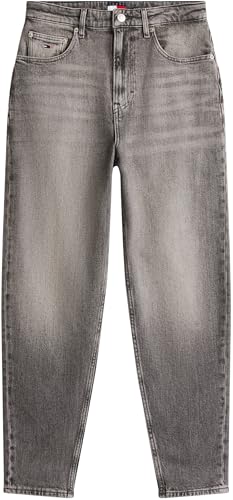 Tommy Jeans Damen Mom UH TPR Bi0177 Dw0dw20648 Zugeschnitten, Denim (Denim Grey), 30W / 34L EU – Ansicht 6