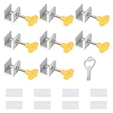 schiebefenster rahmenlos 【Robustes Material】Diese Einlochschlösser wurden professionell oberflächenbehandelt, echt, einfach und schön. Die Edelstahlschrauben dieses Fenster-Schlösser-Sets können mehrfach verwendet werden.