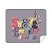 Purple Sweat Music Pattern Illustrate Cleaning Cloth Screen Cleaner 2pcs Suede Fabric