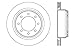 StopTech 127.42109R Sport Drilled/Slotted Brake Rotor (Rear Right), 1 Pack