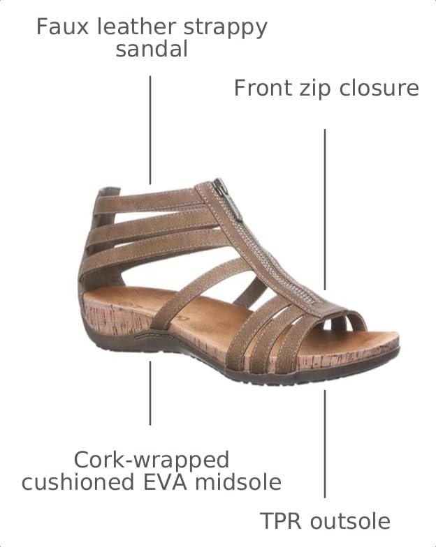 Image of BEARPAW Layla II Women's Strappy Sandals - 2669W