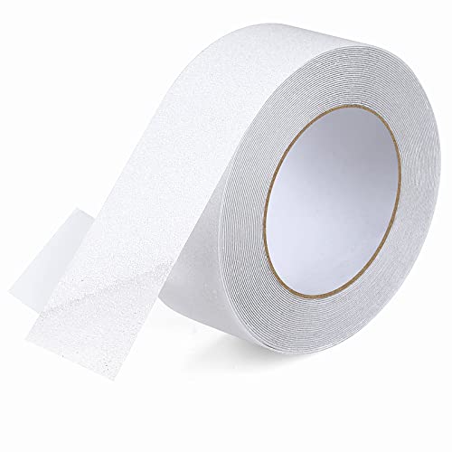 Cinta Antideslizante Escaleras, OQingluan 5cm*18m, cinta adhesiva antideslizante, Impermeable, Transparente