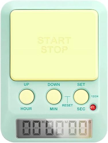 Temporizador de cocina Temporizador de aprendizaje Temporizador silencioso Temporizador de cocina Gestor de tiempo adecuado para aprender a cocinar