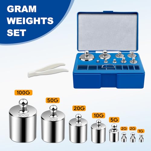 Image of UCEC Calibration Weights for Digital Scale, Scale Weights Calibration