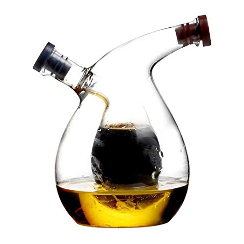 LR.store Distributeur D'huile d'olive Cuisine Transparente d'huile d'olive et de vinaigre la Cuisine Transparente