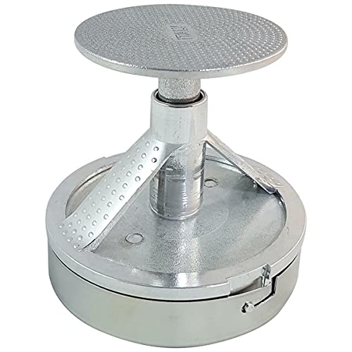 Calder 2142 Hamburgher Mould, 10 cm Diameter-10 cm Height, Silver