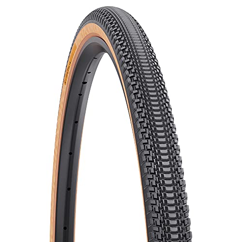 WTB Vulpine Gravel Bike Tire (700 x 36) Tubeless Folding - Light & Fast Rolling for Races (Iconic Tan Sidewall)