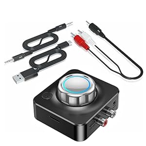 ND Brede Compatibiliteit Bluetooth USB 5.0 Ontvanger Draadloze 3.5MM AUX naar 2RCA Audio Stereo Adapter