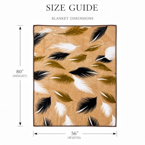 Image of HOMEKART Single Bed Plush Mink Blanket|Soft Velvet Fleece Blanket|Lightweight Yet Warm AC & Winter Blanket | Breathable, Cozy & Skin-Friendly for Home, Bedroom & Travel |56 x 80 Inches| Warm Taupe