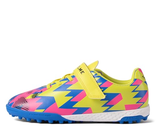 KELME Kids Indoor Soccer Shoes, Unisex Boys Girls Futsal Cleats Footbal Baseball Turf Shoes2